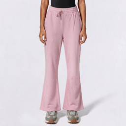 Juniors Southpole Logo Patch Mineral Wash Fleece Pants