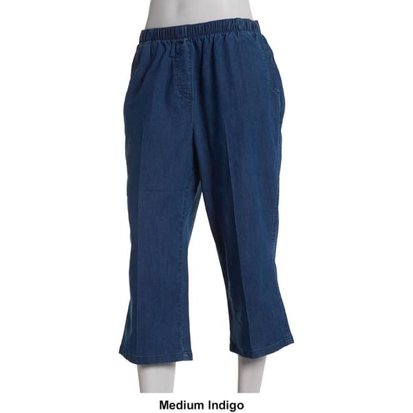 Petite Components Pull-On Denim Capris