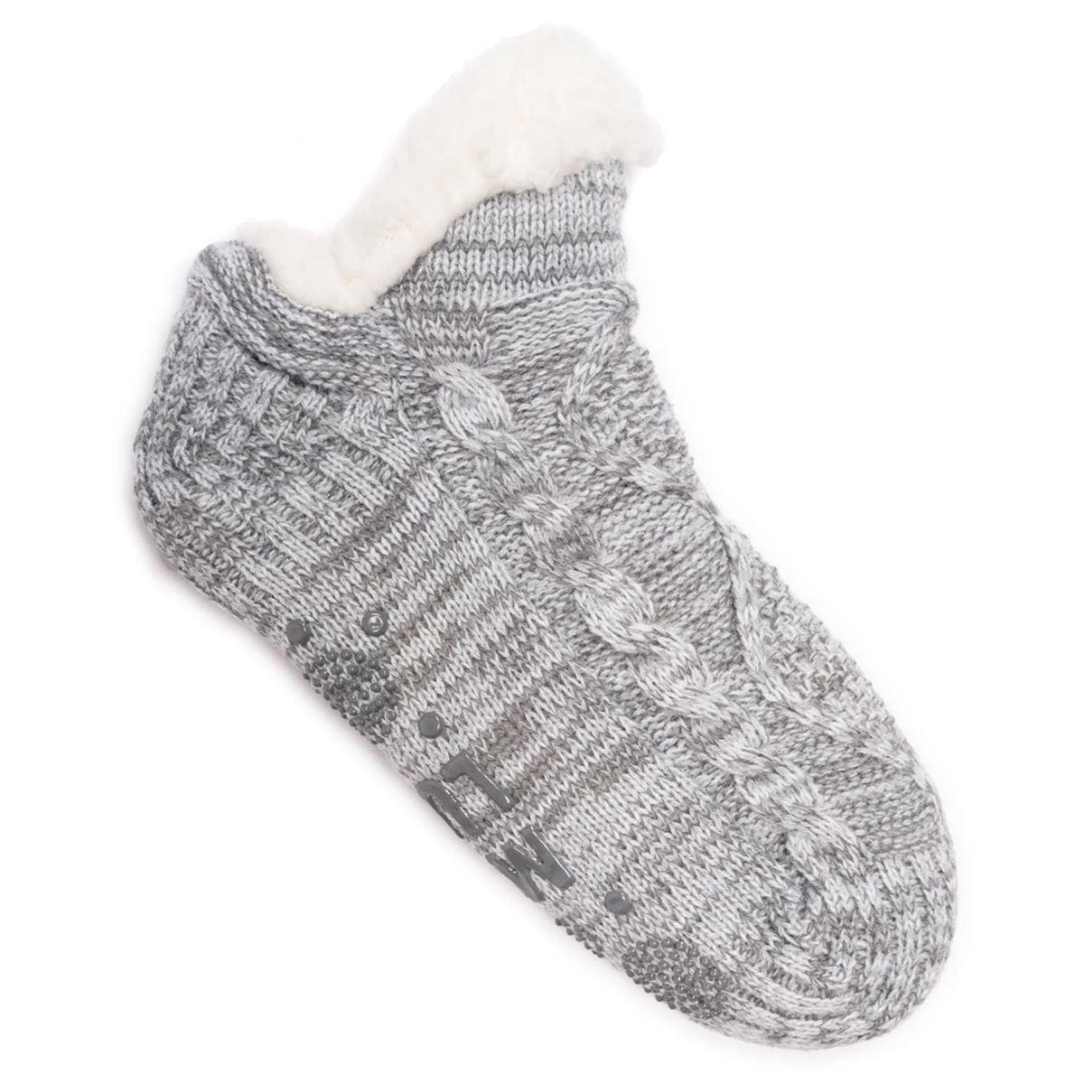 Womens MUK LUKS® Marled Shorty Cabin Slipper Socks