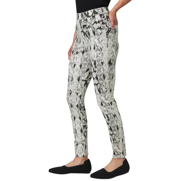 Womens HUE&#174; Snakeskin Denim Leggings