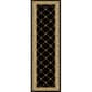 Tayse Sensation Orleans Traditional Runner - Black - image 1