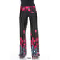 Womens White Mark Print Palazzo Pants - Peacock - image 6