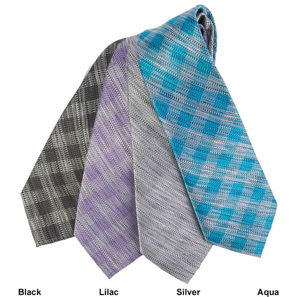 Mens John Henry Lee Plaid Tie