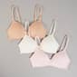 Womens Rene Rofe 3pk. Weekender Light Pad Bras B26009H3-PIRT - image 1