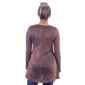 Womens 24/7 Comfort Apparel Brown Long Sleeve Tunic Top - image 3