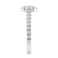 Nova Star&#174; White Gold Lab Grown Diamond Halo Engagement Ring - image 4