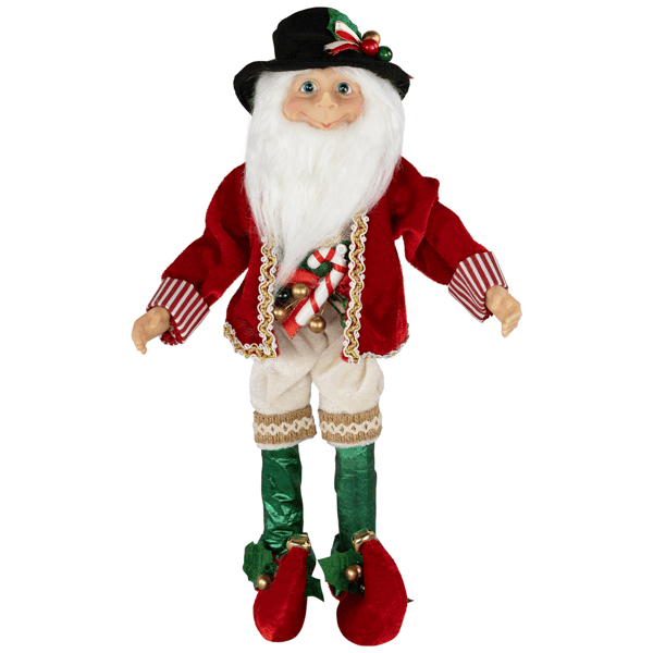 Northlight Candy Cane Elf Christmas Figure