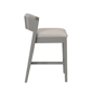 HH2 Home Dresden Grey Fabric Counter Height Stool - image 4