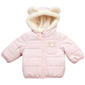 Baby Girl (12-24M) Wippette 3D Bunny Applique Puffer Jacket - image 1