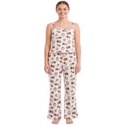 Juniors Derek Heart Haunted Lockets Tank Top & Pants Pajama Set