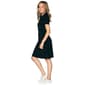 Petite MSK Short Sleeve Half Zip Neck Solid Shift Dress - image 4