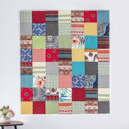 Greenland Home Fashions&#40;tm&#41; Renee Upcycle Throw Blanket
