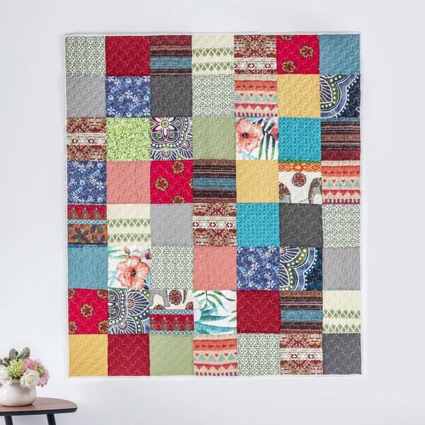 Greenland Home Fashions&#40;tm&#41; Renee Upcycle Throw Blanket - image 
