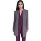Womens Calvin Klein Long Sleeve 2 Pocket Marled Open Jacket - image 1