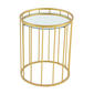 9th & Pike® Gold Metal Contemporary Accent Table - Set of 3 - image 4
