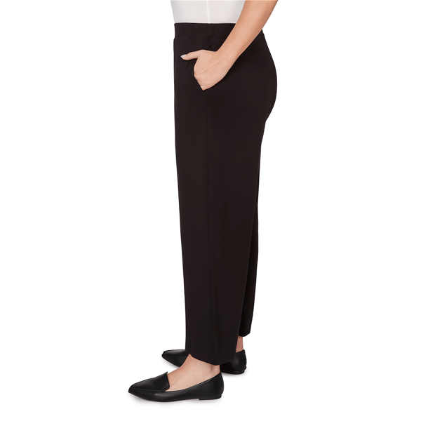 Plus Size Alfred Dunner Seville Pull-On Wide Leg Casual Pants