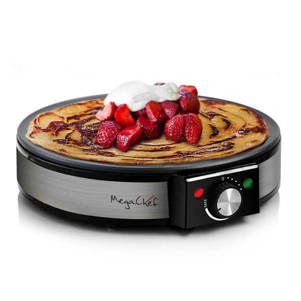 MegaChef Nonstick Crepe & Pancake Maker Breakfast Griddle