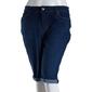Plus Size Royalty 11in. Button Bermuda Shorts - image 1