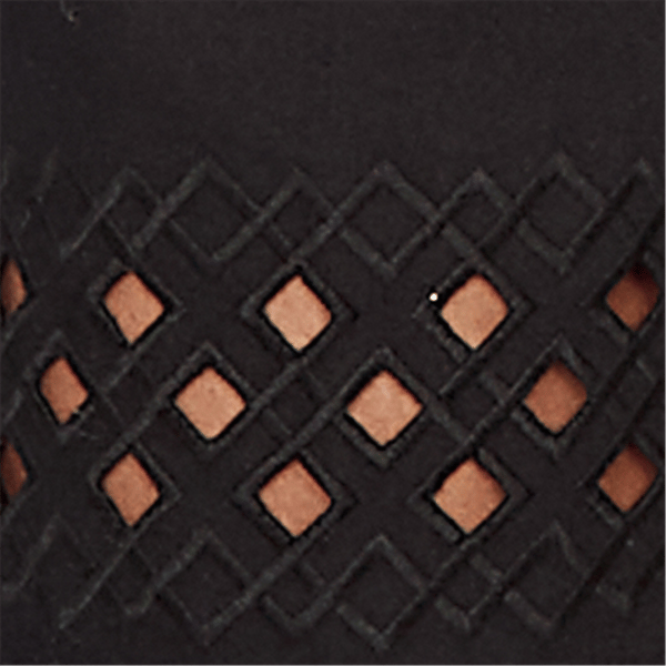Womens Alfred Dunner Detail Driven Geometric Cut Out Capris