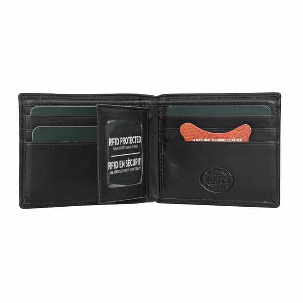 Mens Roots Silhouette Slimfold Wallet with Removable ID