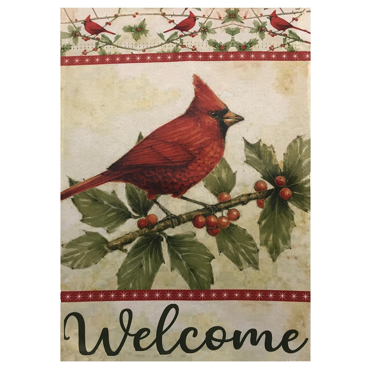 Northlight Seasonal Cardinal Christmas Garden Flag