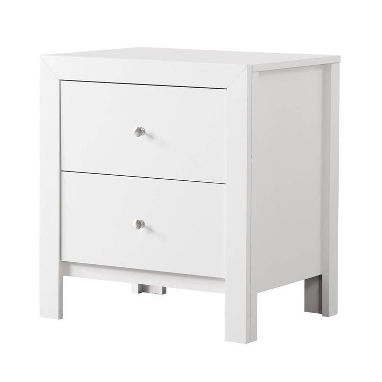 Passion Furniture Burlington 2-Drawer Nightstand