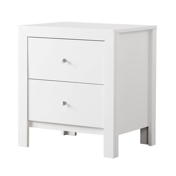Passion Furniture Burlington 2-Drawer Nightstand