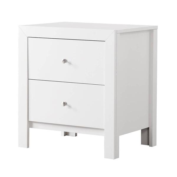 Passion Furniture Burlington 2-Drawer Nightstand - image 