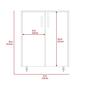 FM FURNITURE Lewis Black Wengue Storage Cabinet Base - image 9