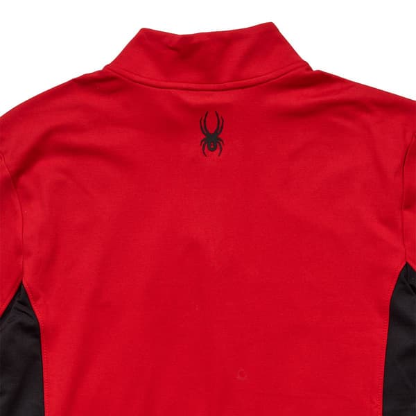 Mens Spyder Long Sleeve 1/4 Zip Color Block Jersey