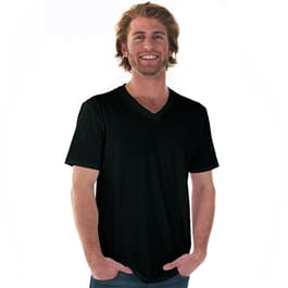 Mens Gildan(R) Soft Style(tm) V-Neck Short Sleeve Tee