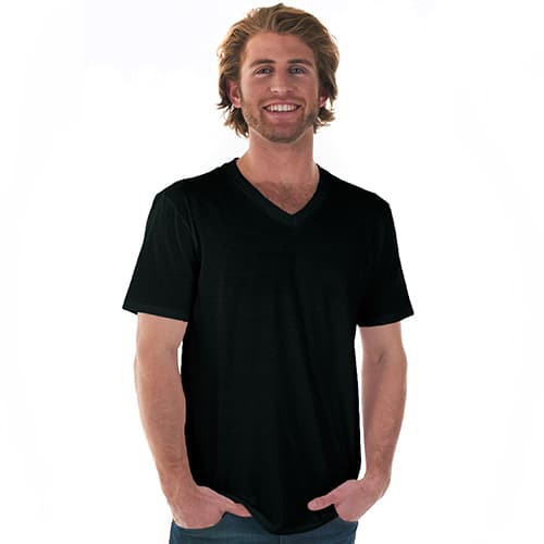 Mens Gildan(R) Soft Style(tm) V-Neck Short Sleeve Tee