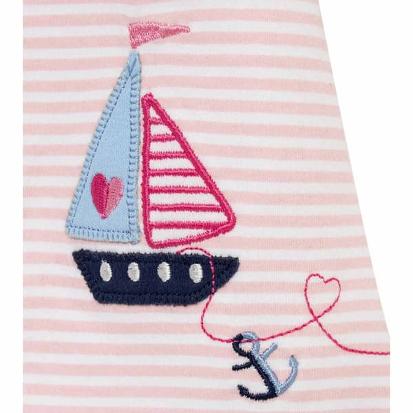 Baby Girl (3-12M) Little Me 2Pk Sailboat Print Rompers