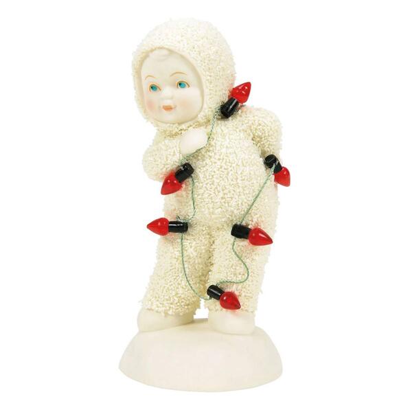 Department 56&#40;R&#41; Snowbabies Cloaked in Christmas Spirit Figurine - image 