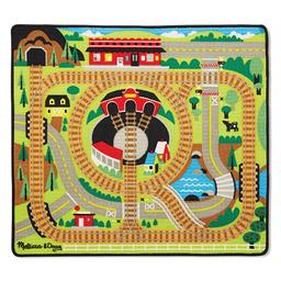 Melissa & Doug(R) Round the Rails Train Rug