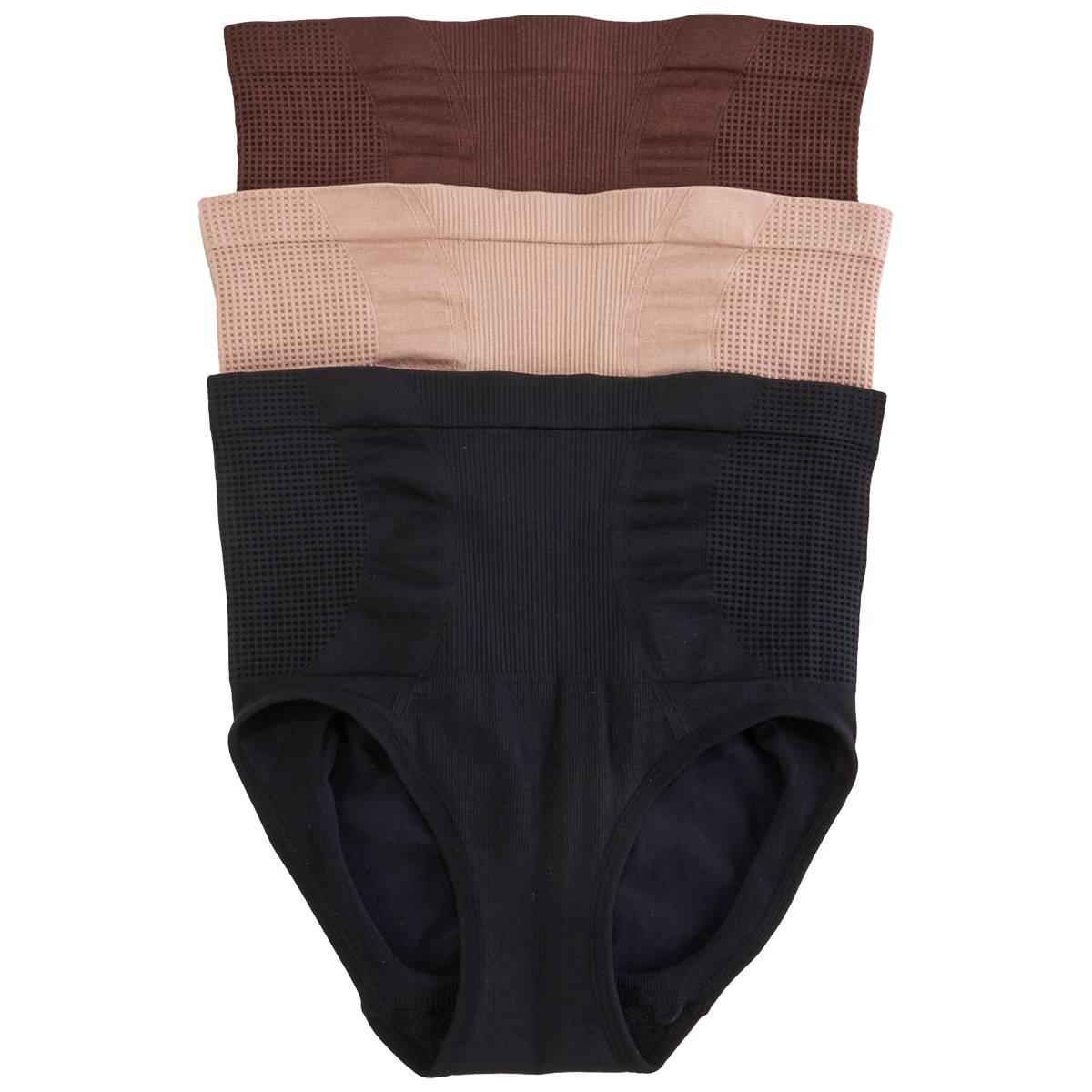 Womens Skinnygirl 3pk. Shaping Brief Panties w/Panels...