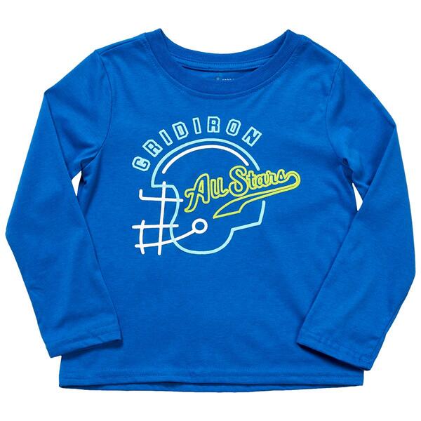 Boys &#40;4-7&#41; Tales & Stories Gridiron All Stars Tee - Victoria Blue - image 