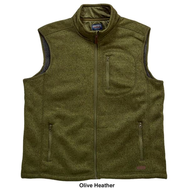 Mens Smith''s Sherpa Lined Sweater Fleece Vest