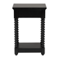 Baxton Studio Terentia Nightstand with Bobbin Legs - image 5