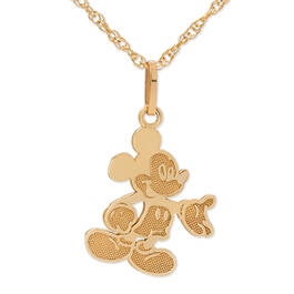 Disney 10kt. Gold Mickey Mouse Pendant Necklace