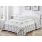 Carnation Embroidered Bedspread - image 1