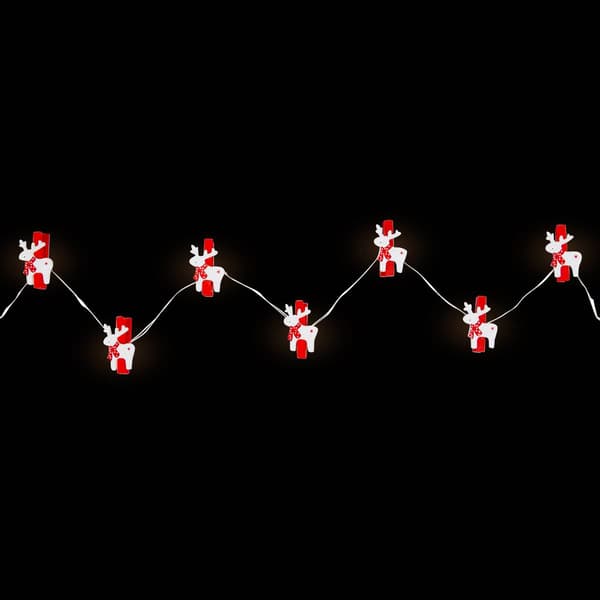 Northlight Seasonal 10ct. Mini Reindeer Christmas Fairy Lights