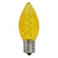 Northlight 25pk LED Faceted C9 Yellow Christmas Replacement Bulbs - image 1