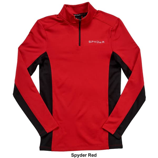 Mens Spyder 1/4 Zip Jersey Jacket