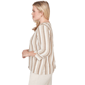 Womens Alfred Dunner Natural Wonder 3/4 Sleeve Stripe Blouse - image 4