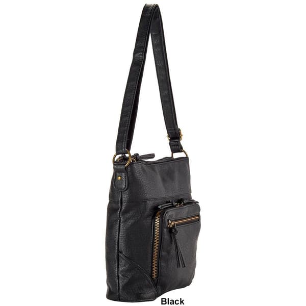 Bueno Antique Pebble Wash Hobo