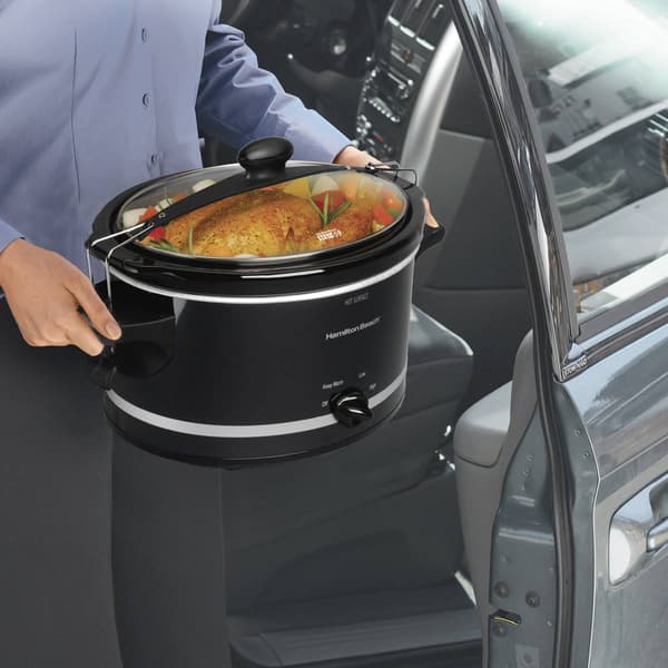 Hamilton Beach&#174; 4qt. Stay or Go Slow Cooker