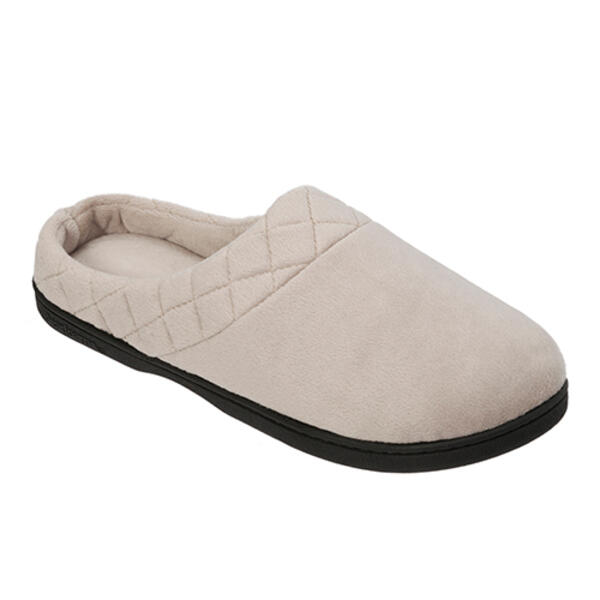Womens Dearfoams(R) Microfiber Velour Clog Slippers - image 