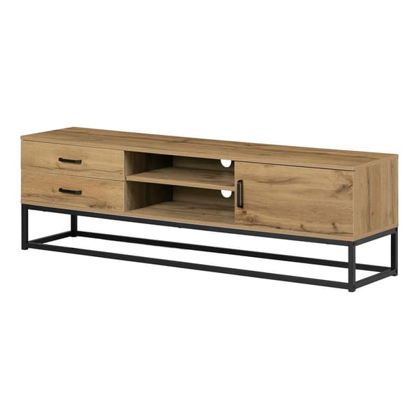 South Shore Mezzy Nordik Oak TV Stand