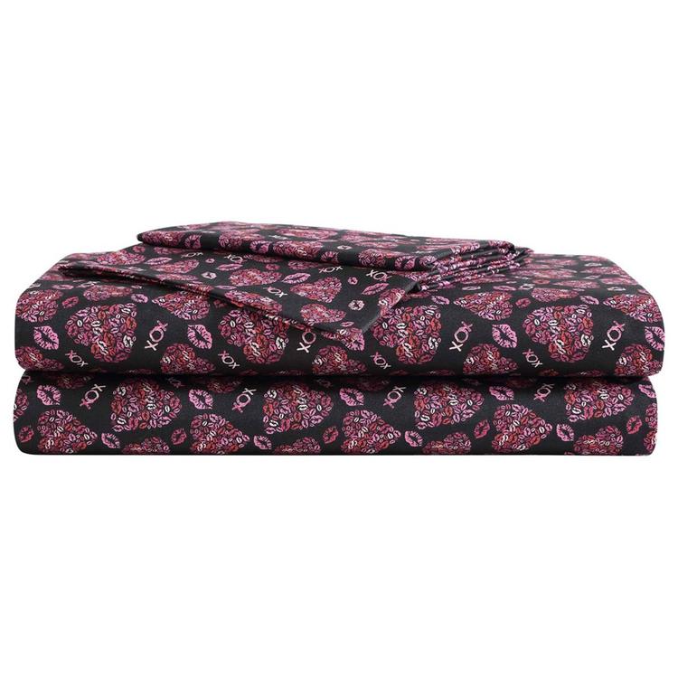 Betsey Johnson Lipstick Betsey Sheet Set